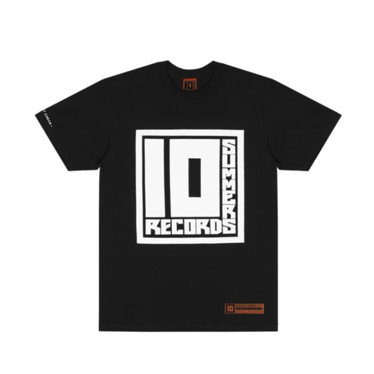 FIT CHECK® 10 Summers Records T-Shirt (Black)