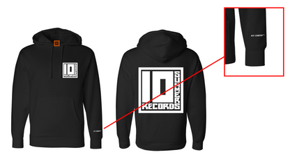 FIT CHECK® 10 Summers Records Hoodie (Black)