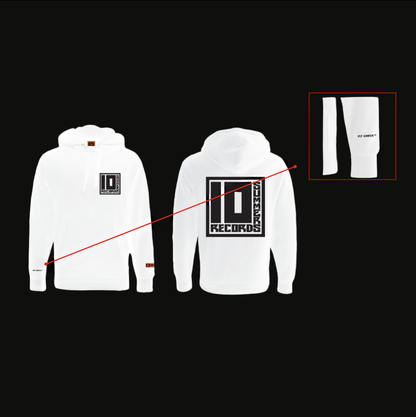 FIT CHECK® 10 Summers Records Hoodie (White)