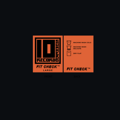 FIT CHECK® 10 Summers Records T-Shirt (Black)