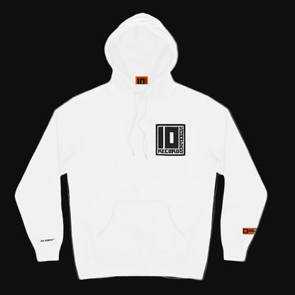 FIT CHECK® 10 Summers Records Hoodie (White)